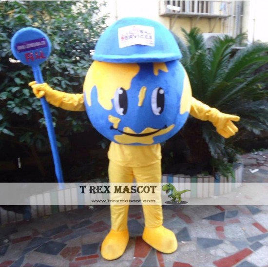 World Costume Earth Mascot Adult Globe Costume