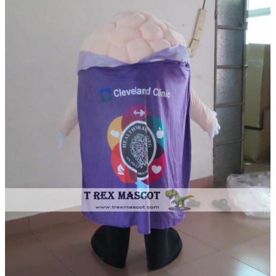 Easy Wearing Cerebrum Mascot Handmade Oem Cerebrum Costume For Adult