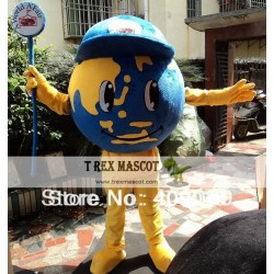 Adult Earth Costume World Mascot Costume Blue Globe Mascot Costume