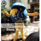 Adult Earth Costume World Mascot Costume Blue Globe Mascot Costume