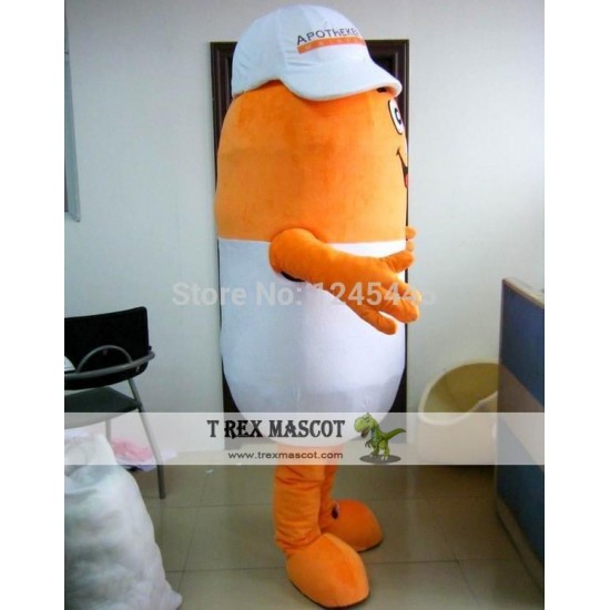 Adult Pill Costume Pill Mascot Costume For Adult