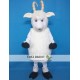 Furry White Goat Mascot Costume Adult Goat Costume