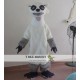 Furry White Badger Mascot Costume For Adult