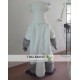 Furry White Badger Mascot Costume For Adult