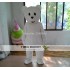 Popular Anime Mascot Costume Adult White Bear Costume