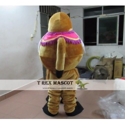 Plush Camel Mascot Costume For Adults