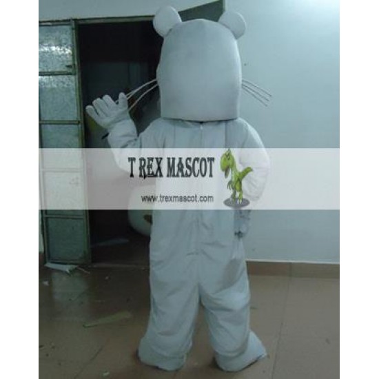 Grey Mouse Mascot Costume For Adults Mouse Mascot Costume