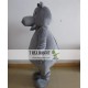 Adult Hippo Mascot Costume