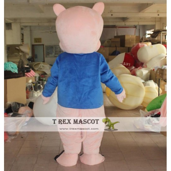 Little Pig Mascot Costume For Adult