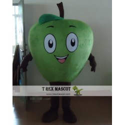 Big Green Apple Mascot Costume For Adult