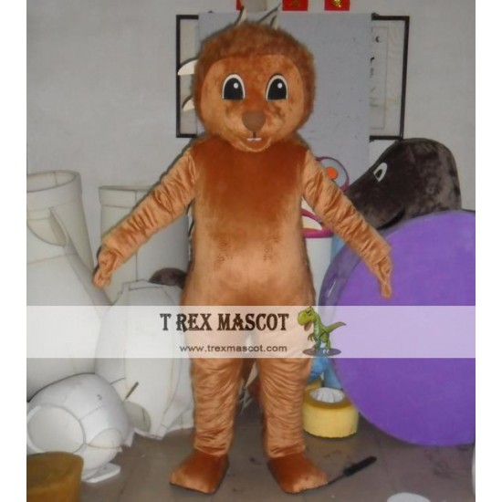 Adult Plush Hedgehog Mascot Costume
