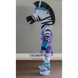 Adult Zebra Mascot Costume Zebra Halloween Costumes