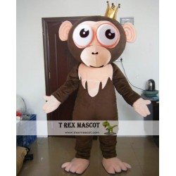Monkey Mascot Costume For Adult