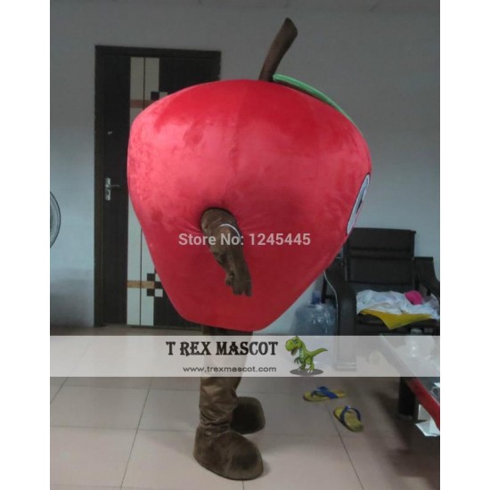 Fruit Mascot Adult Apple Costume