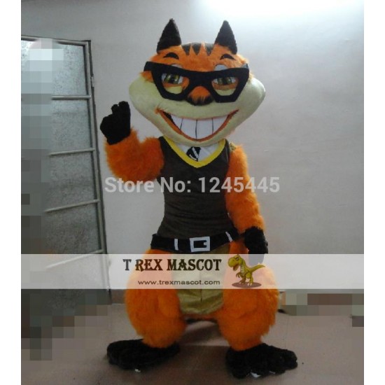 Funny Costume Madagascar Squirrel Mascot Costume