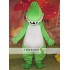 Adult Mascot Costume Green Dinosaur Costume