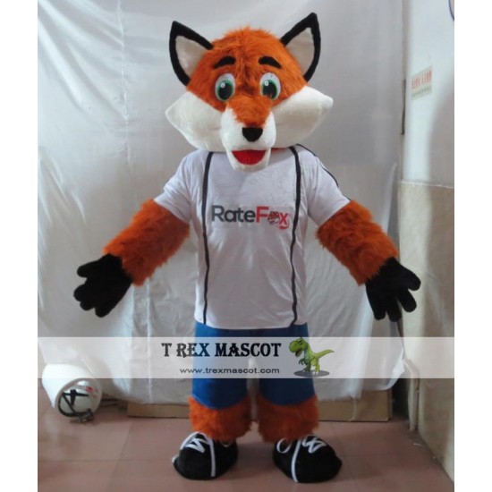 Sports Style Fox Mascot Costume Adult Fox Mascot