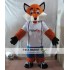 Sports Style Fox Mascot Costume Adult Fox Mascot