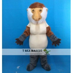 Monkey Mascot Costume For Adults