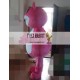 Pink Paunchy Bear Mascot Costume Adult Bear Costume