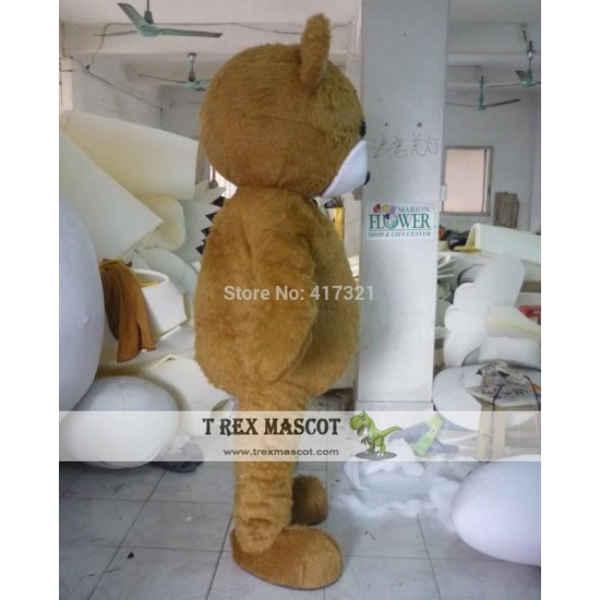 Brown Teddy Bear Mascot Costume Teddy Bear Mascot For Adults