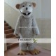 Grey Mouse Costume Adult Plush Mouse Mascot Costume