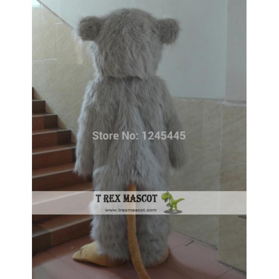 Grey Mouse Costume Adult Plush Mouse Mascot Costume