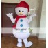 Christmas Mascot Adult Snowman Mascot Costume