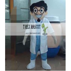 Confident Doctor Mascot Costume Adult Doctor Mascot