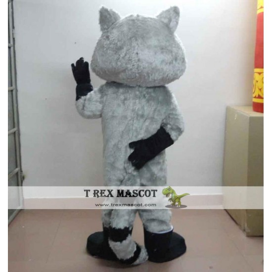 Grey Fox Mascot Costume for Adult Fox Mascot