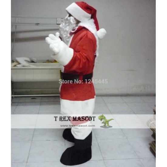 Father Christmas Costume Funny Adult Christmas Mascot Costume