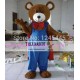 Smart Bear Mascot Costume For Adults Bear Mascot Costume