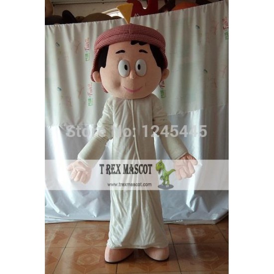 Good Version Arab Costume Adult Arab Mascot Costume