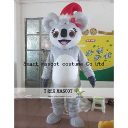 Happy Christmas Koala Mascot Costume Adult Koala Costume