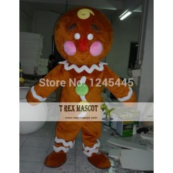Good Mascot Costume Gingerbread Man Mascot Costume