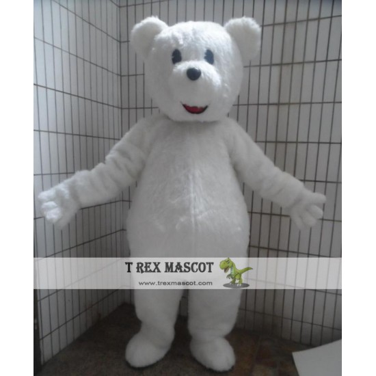 Adult Animal Costumes White Polar Bear Mascot Costume For Adults