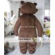 Chocolate Bear With Long Nails Mascot Costume Adult Bear Mascot