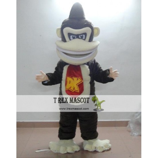 Fighting Chimpanzee Mascot Costume Adult Chimpanzee Ape Costume