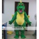 Dragon Mascot Costume With Wings In Red / Green