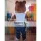 Ebullient Bear Mascot Costume Adult Bear Costume