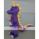 Purple Dragon Mascot Costume Dragon Mascot For Adults