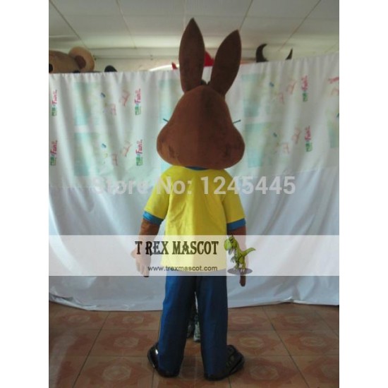 Feedback Mascot Costumes Adult Easter Bunny Mascot Costume