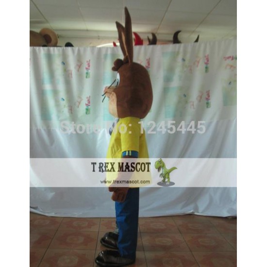 Feedback Mascot Costumes Adult Easter Bunny Mascot Costume