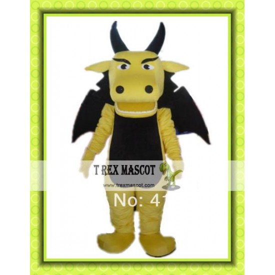 New Yellow Dragon Mascot Costume For Adult