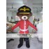 Military Uniform Bear Mascot Costume For Adults