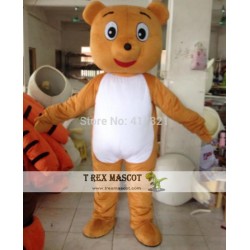 Laughing Bear Mascot Costume Adult Bear Costume