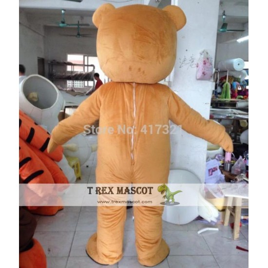 Laughing Bear Mascot Costume Adult Bear Costume