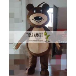 Dark Brown Bear Mascot Costume Bear Mascot Costume For Adults