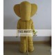 Yellow Snake Mascot Costume Adult Snake Costume