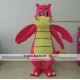 Pink And Yellow Dragon Mascot Costume Eva Dragon Costume